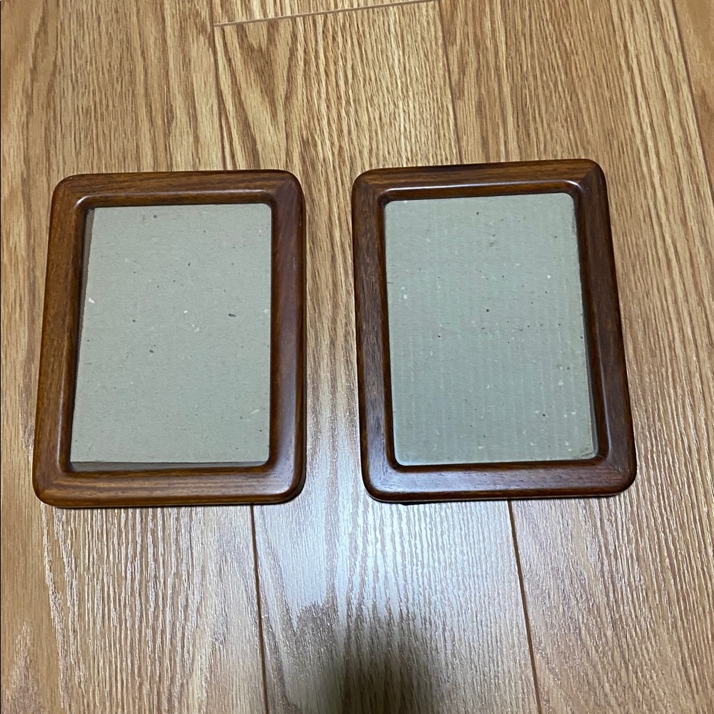 Elegant Brown Wooden Picture Frames